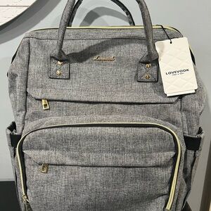 LOVEVOOK Gray Women's Laptop Backpack